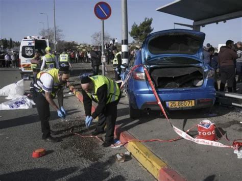 Palestino Atropella Y Mata A Personas En Israel