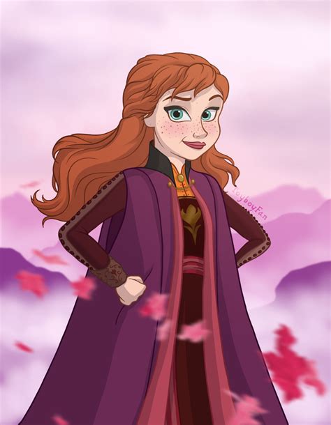 Princess Anna In Frozen 2 By Toyboy566 On Deviantart