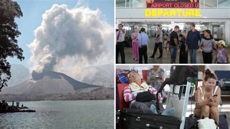 Thousands Of Tourists Stranded In Bali After Volcanic Eruption Metro News