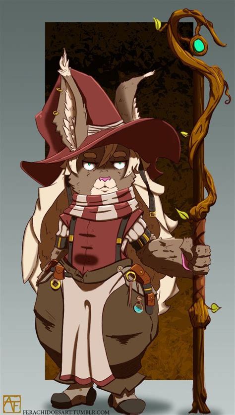 Rabbit Wizard Dnd Characters Animal Design Character Portraits