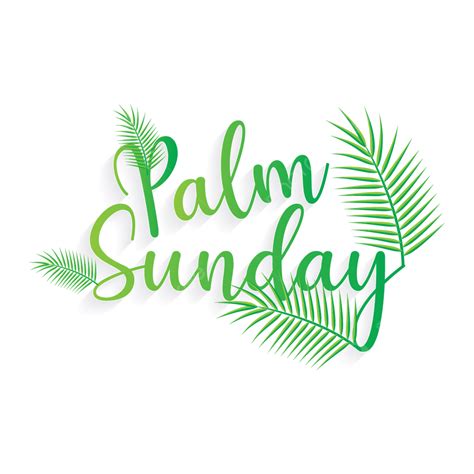 Palm Sunday Vector Hd Png Images Palm Sunday Sunday Palm Png Image