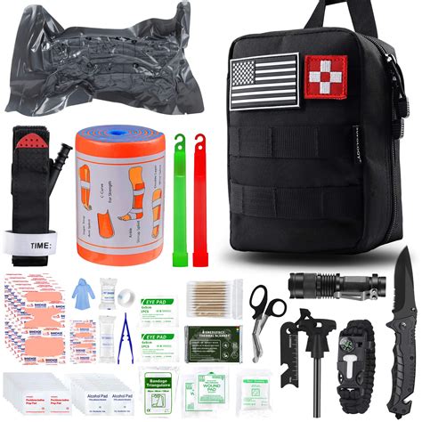 SUPOLOGY Emergency Survival First Aid Kit 135 In 1 Trauma Kit With