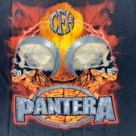 Vintage Pantera Cowboys From Hell Cfh Winterland Y2k 2000 Band Etsy