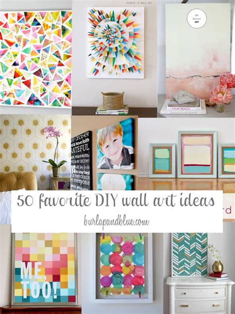 41 easy diy projects that are fun and simple to make. DIY Wall Art