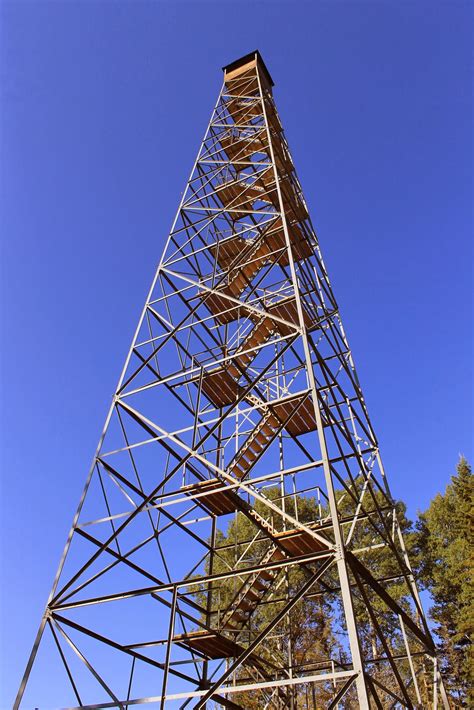 Minnesotas Historical Fire Lookout Towers Marshall Lookout Tower