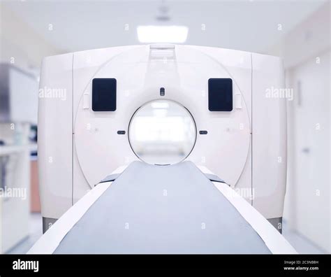 Front View Of Multi Detector Ct Scanner Computed Tomography