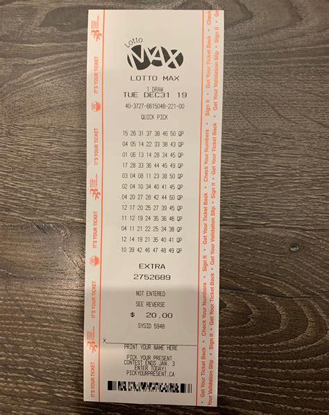 No Winning Ticket In The Record Breaking Lotto Max Lottery