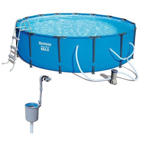 Bestway 15 Ft X 15 Ft X 42 In Round Above Ground Pool In The Above Ground Pools Department At
