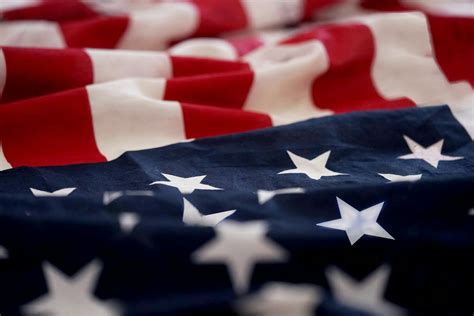 Close Up Shot Of American Flag · Free Stock Photo