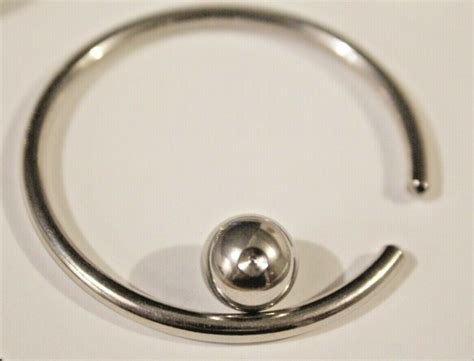 Mm Cbr G Captive Bead Ring Genital Pa Earring Big Size Heavy Gauge Bcr Ebay