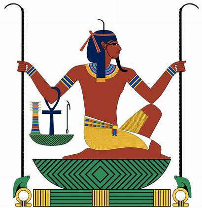 Heh God Svg Egypt Ancient Mirror Egyptian
