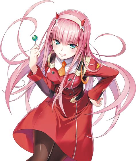 Anime Darling In The Franxx Zero Two Transparent Png X Hot Sex Picture