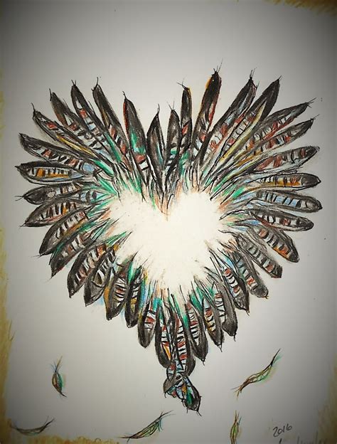 The Feather Is A Symbol To The Native Americanand Represents
