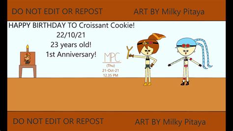 Happy Birthday To Croissant Cookie Jinx Jinx Gaming Speedpaint