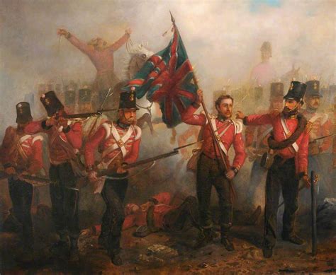 Sergeant Luke Oconnor Winning His Vc At The Battle Of The Alma 20th