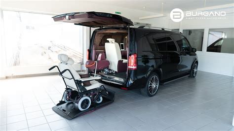 New Mercedes Benz V Class Vip Van Handicap Accessible Wheelchair By