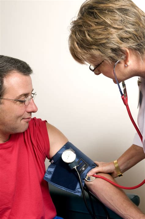 Free Picture Female Clinician Process Conducting Blood Pressure