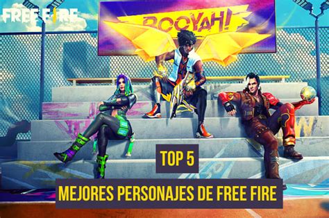 Free Fire Los 5 Mejores Personajes Y Habilidades 【 2022 】 El Invocador