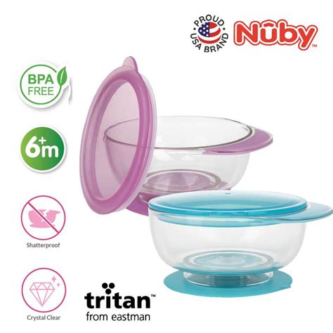 ultra durable tritan ex501 bowl stay fresh sealing lid handle and removable suction base