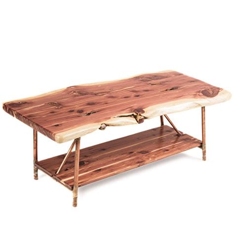 Niangua Furniture Live Edge Rustic Coffee Table Cedar