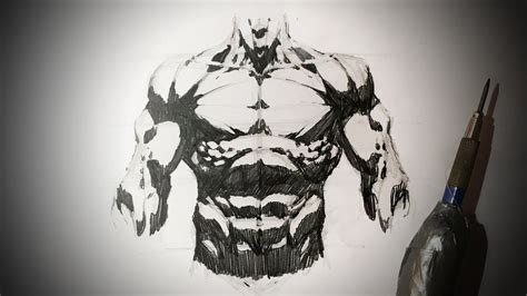How To Draw The Torso Comic Book Style Pencil Drawing Tutorial