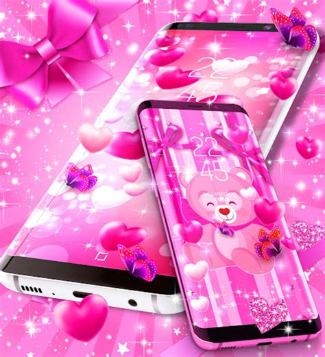 2021 Lovely Pink Live Wallpaper Apk لنظام Android تنزيل