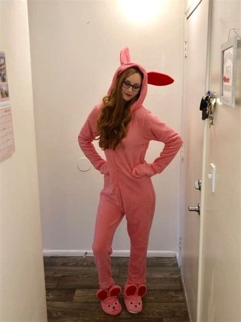 Pin On People In Pink Bunny Suit
