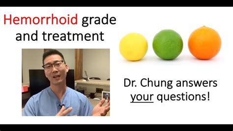 Hemorrhoid Grades And Their Treatment Options Youtube