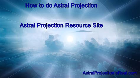 Learn how to have an obe (outer body experience). How to do Astral Travel - AstralProjectionIsReal.com