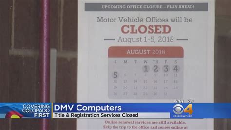 Drivers License Offices Dmv Locations Closed In Colorado Youtube