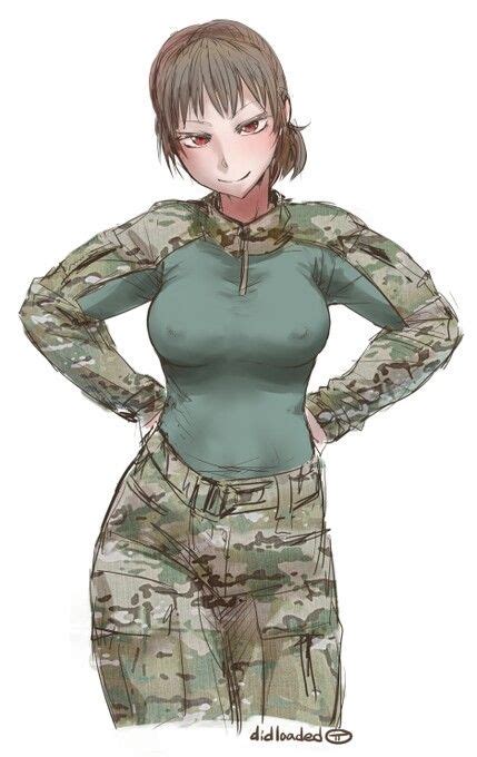 Usaf Thai Og Anime Military Anime Warrior Military Girl
