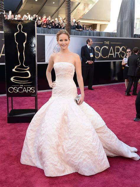 1 Jennifer Lawrence In Christian Dior Haute Couture At The Academy