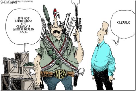 Gun Cartoon Of The Day The View From North Central Idaho