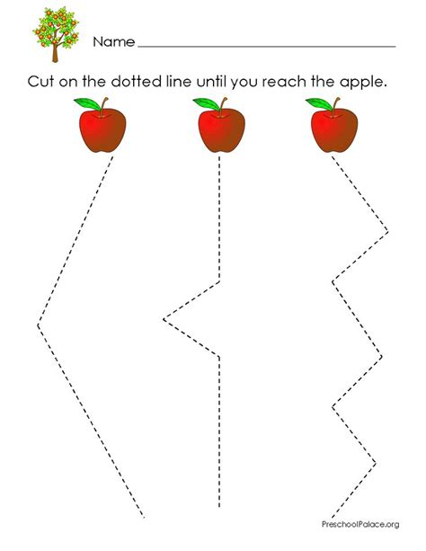 Printable Cutting Skills Worksheets 7 Best Images Of Cutting Shapes