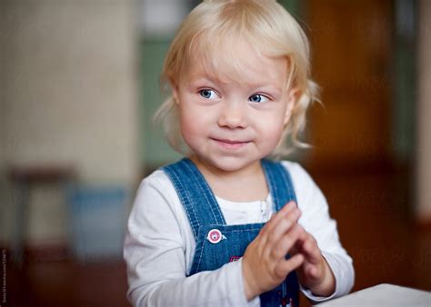 Little Girl With Blond Hair By Stocksy Contributor Sveta Sh Stocksy