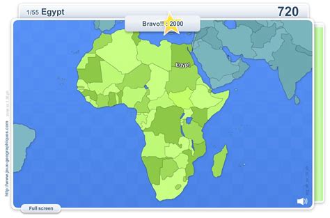 Interactive Map Of Africa Geo Quizz Africa Geography Map Games