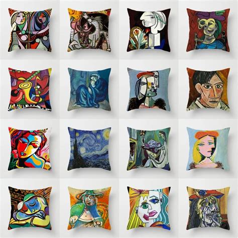 Picasso Cushion Cover Decorative Cushions Pillow Art Cushions On Sofa