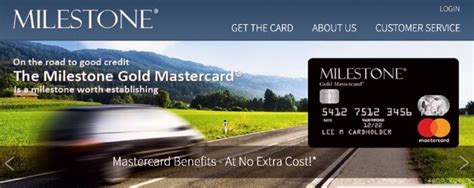 If you haven't activated your milestone gold mastercard, you can do it right there on the website (milestone.myfinanceservice.com). Benefits - MyMilestoneCard