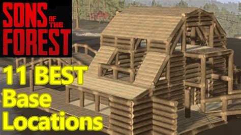 Sons Of The Forest Best Base Locations 11 Greatest Places To Build A