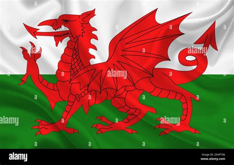 White Wales Flag Hi Res Stock Photography And Images Alamy