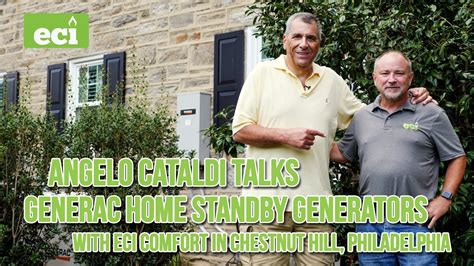 Angelo Cataldi Talks Generac Home Standby Generators With Eci Comfort