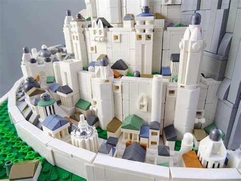 Stunning Lego Minas Tirith Stands Watch Over Gondor The Brothers