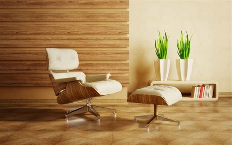 Download Interior Furniture Chairs Lounge Chair Eames Wallpaper By