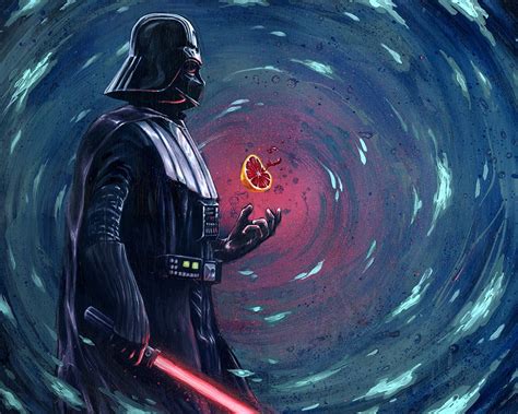 Darth Vader On Hoth Star Wars 10x12 Art Printreproduction Signed By