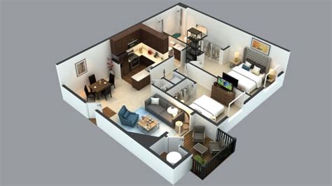 Create 3d Floor Plan Exterior And Interior Model