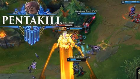 Melhores Pentakills League Of Legends Youtube