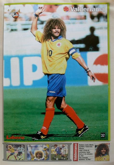 Carlos Valderrama Colombia Oldfootballphotos Oldfootball Twitter Carlos Valderrama