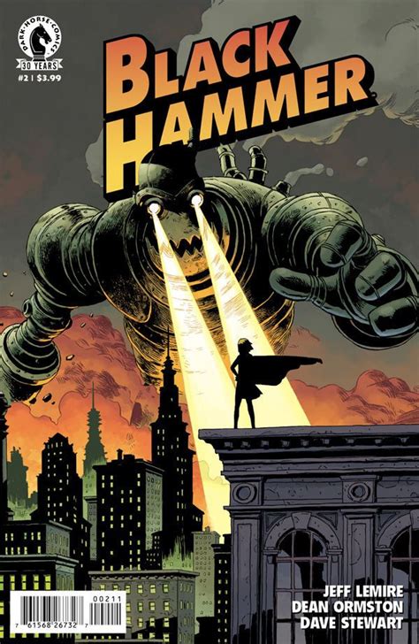 The Cover To Black Hammer Comic Book