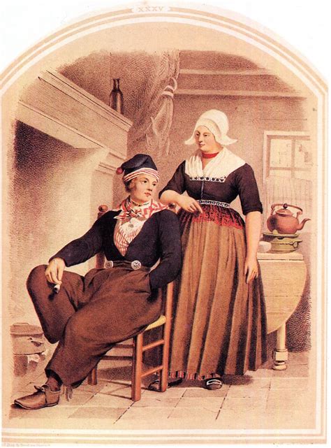 FolkCostume&Embroidery: Costume of Volendam, North Holland, The Netherlands