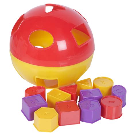 Kids Childrens Shape Sorter Ball Colourful Toddler Learning